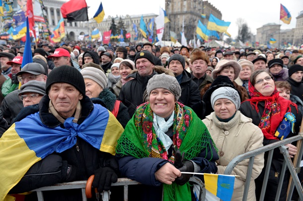 Народное вече. Фото ключевых событий Евромайдана 10-12 января