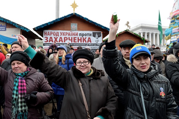 Народное вече. Фото ключевых событий Евромайдана 10-12 января