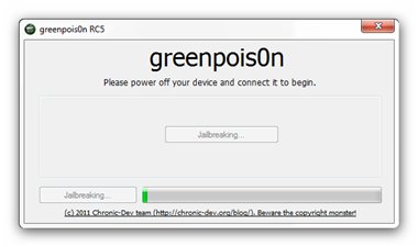 GreenPois0n, Jailbreak для iPhone 4, 3Gs, iPad