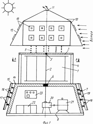ГЕЛИОВЕТРОВАЯ ЭНЕРГЕТИЧЕСКАЯ УСТАНОВКА